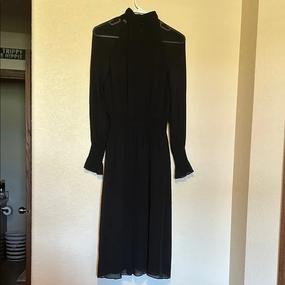 Tory Burch 100% Silk Colette Dress Lined - Picture 8 of 10